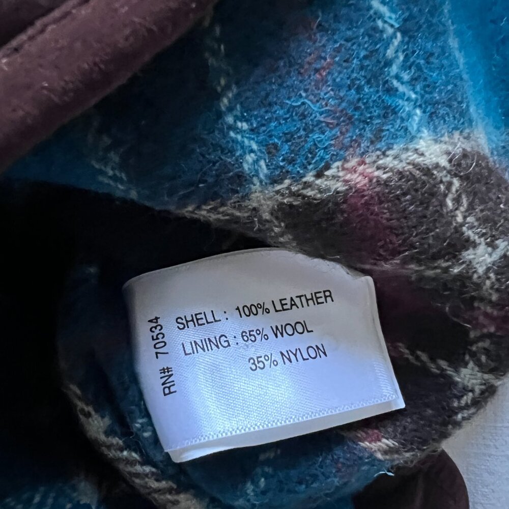 NWOT Orvis Suede Padded Vest - Picture 6 of 7